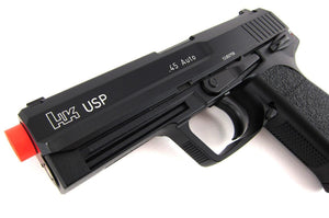 KWA HK USP GBB Green Gas Pistol - Black