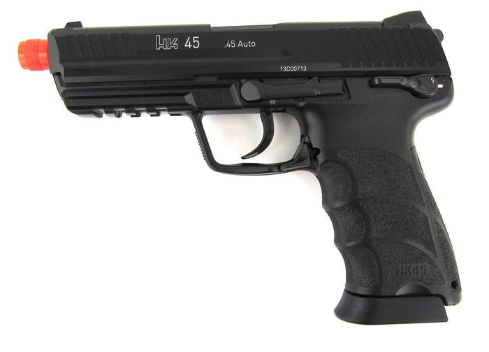 KWA HK45 GBB Green Gas Pistol - Black