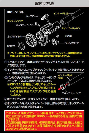 Prometheus M4 G&G Rotary Hop Up Chamber (Wide Use)