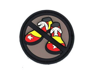 MSM No Clown Shoes Patch - PVC