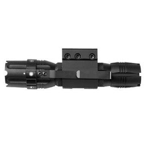 NcSTAR 500 Lumen Flashlight with Rail Mount