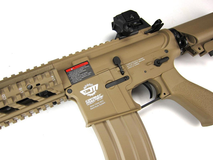 G&G Combat Machine CM16 Raider AEG Short - Desert Tan