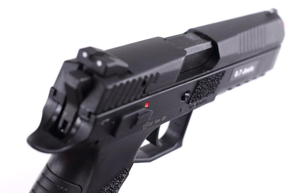 ASG CZ P-09 Green Gas/CO2 Gun Black – Airsoft Atlanta