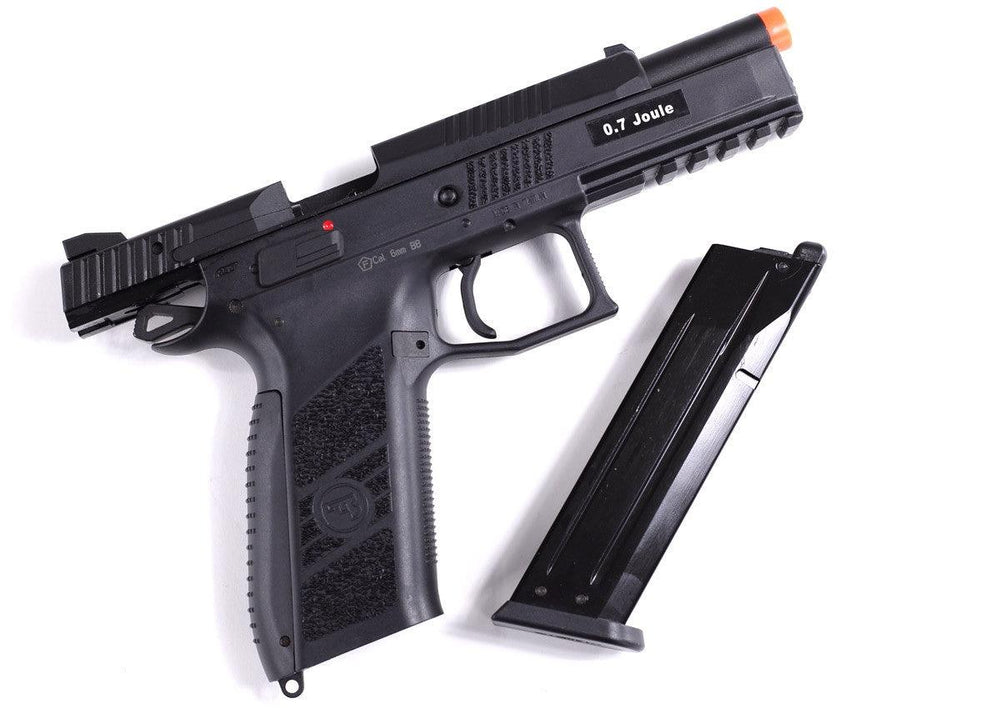 ASG CZ P-09 Green Gas/CO2 Gun Black – Airsoft Atlanta