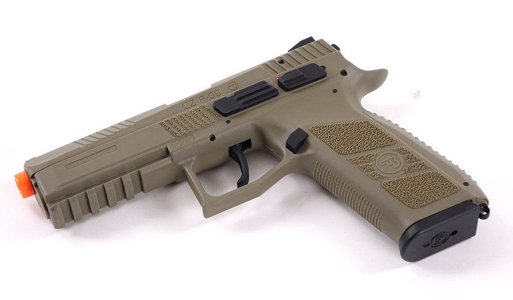 ASG CZ P-09 Duty Green Gas Gun (Tan) – Airsoft Atlanta