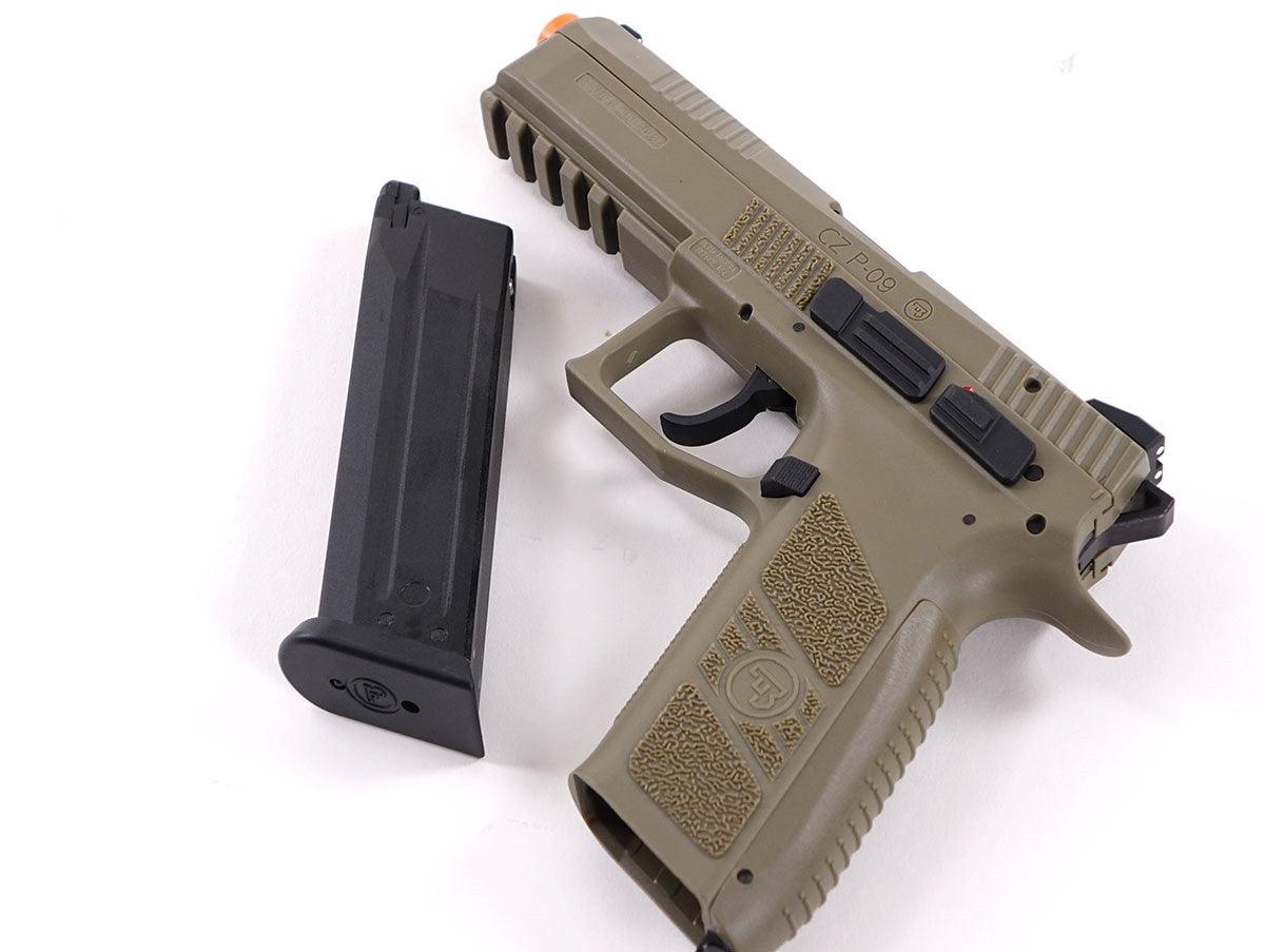 ASG CZ P09 Duty Green Gas Gun (Tan) Airsoft Atlanta
