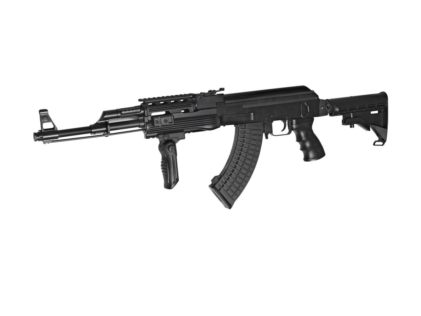 ASG AK-47 Arsenal Full Stock AEG - M7T Black RIS Model – Airsoft