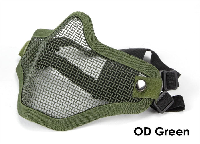 Bravo Mesh Half-Face Mask V1 - OD Green