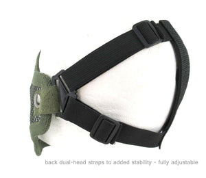 Bravo Mesh Half-Face Mask V1 - OD Green