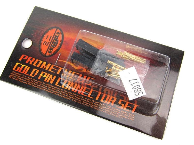 Prometheus Gold Pin Mini Battery Connector (Small) – Airsoft Atlanta