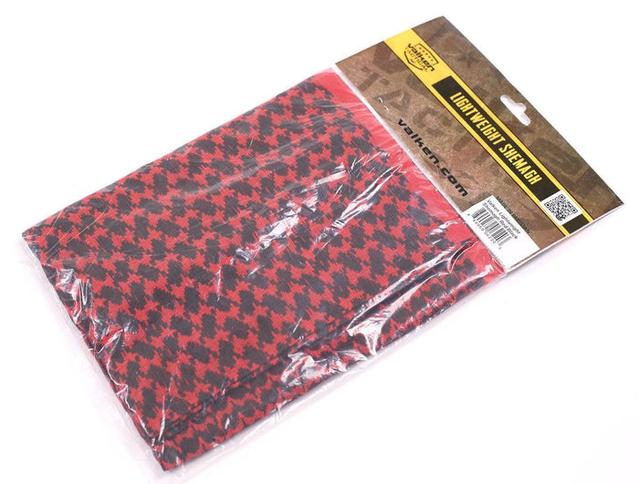 Valken Lightweight Shemagh (Red/Black)