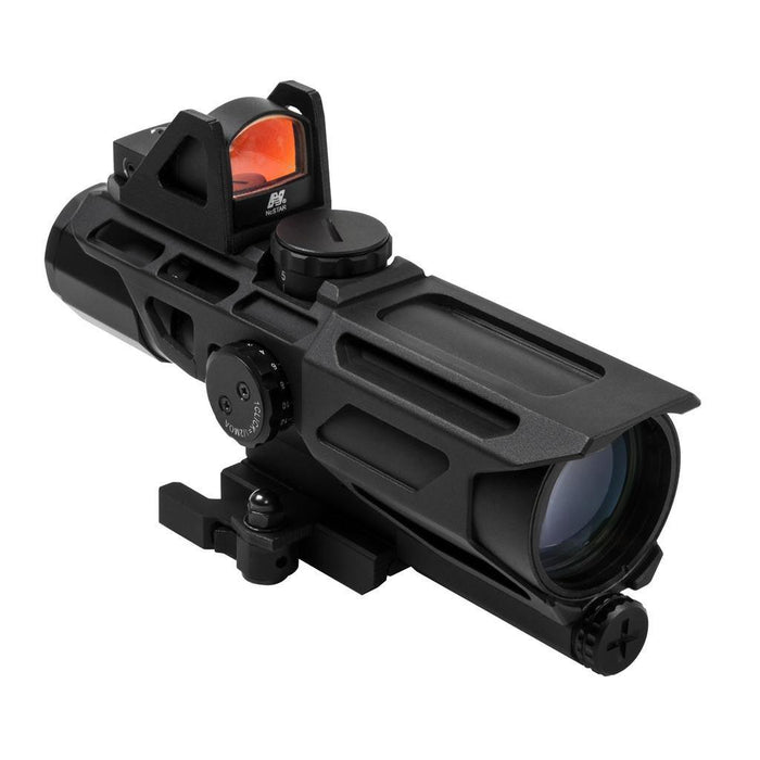 NcSTAR GEN3 USS 3-9X40 Scope w/Red Dot/MIL-DOT