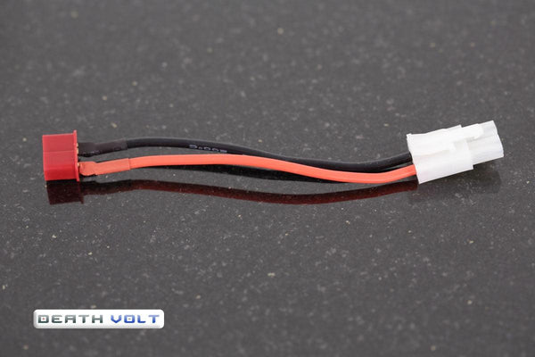DeathVolt Female T-Plug to Male Large Tamiya Adapter