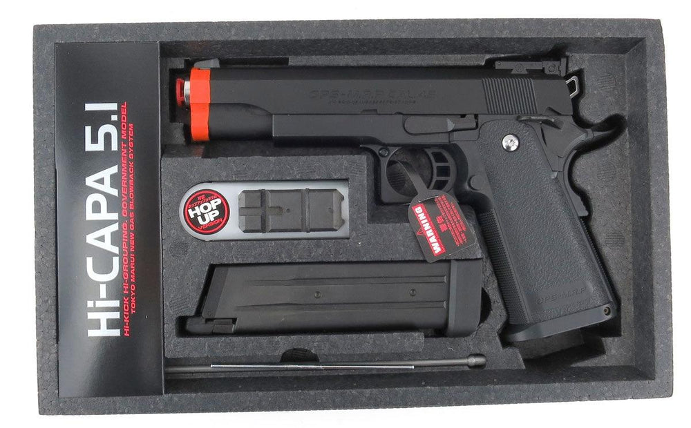 Tokyo Marui Hi-CAPA 5.1 GBB Pistol (Black)