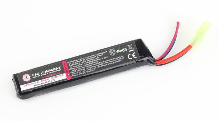 G&G 7.4v LiPo 800mAh Stick Battery