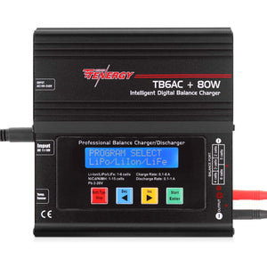 Tenergy TB6AC 80W Digital Battery Charger