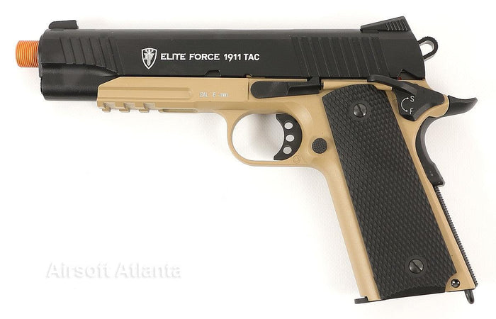 Elite Force 1911 Tactical Blowback Gas Gun (CO2) - Tan