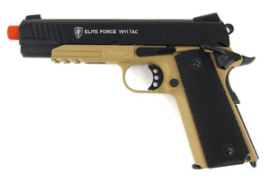 Elite Force 1911 Tactical Blowback Gas Gun (CO2) - Tan