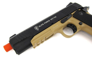 Elite Force 1911 Tactical Blowback Gas Gun (CO2) - Tan