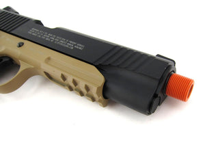 Elite Force 1911 Tactical Blowback Gas Gun (CO2) - Tan