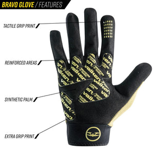 Valken Full Finger Bravo Airsoft Gloves