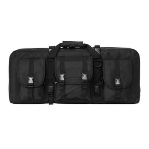 NcSTAR 28 Inch Double SMG Gun Bag Case - Black Deluxe