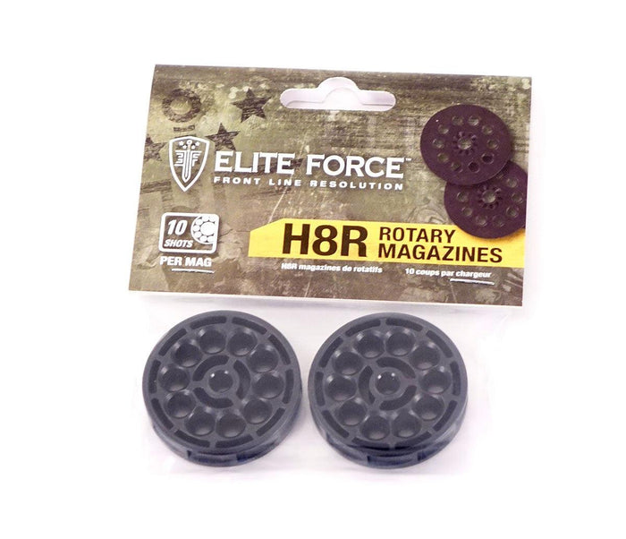 Elite Force H8R Revolver "magazine" 10 Rounds (2 Pack)