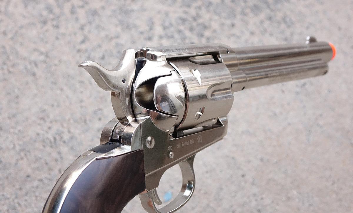 Airsoft Review of The Umarex Smoke Wagon Revolver - Elite Force