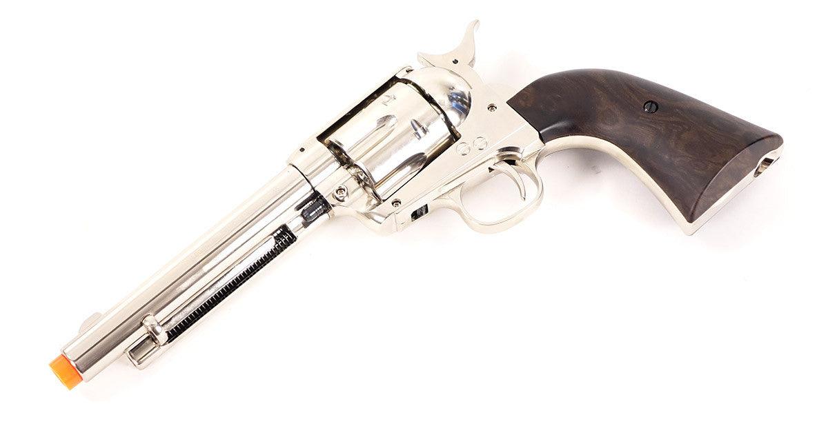 Elite Force Smoke Wagon Silver Gas Revolver CO2