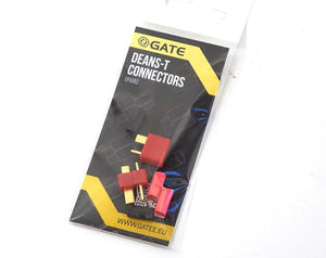 Gate T-Plug Set (Male/Female) - Deans Connectors