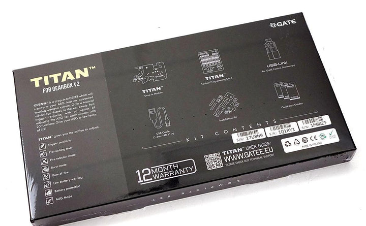 Gate TITAN Mosfet Unit - Advanced Set - V2 Front Wired
