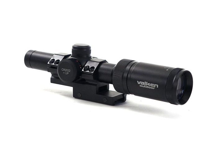 Valken Optics Tactical 1-4x20 Mil-Dot Scope