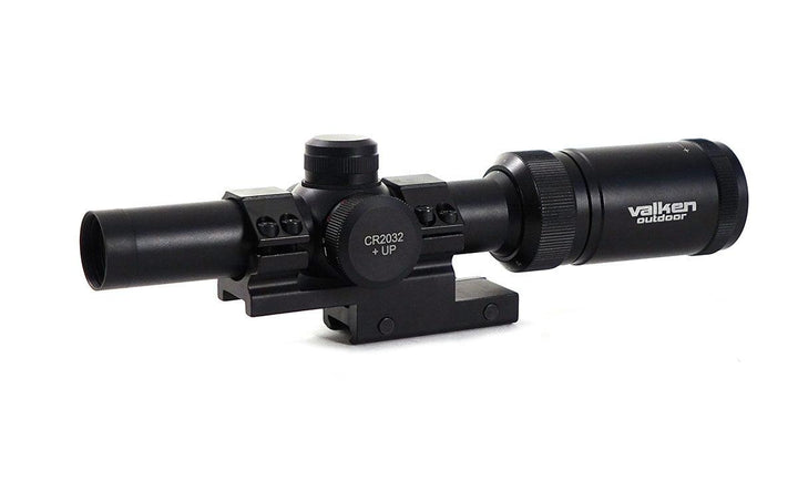Valken Optics Tactical 1-4x20 Mil-Dot Scope