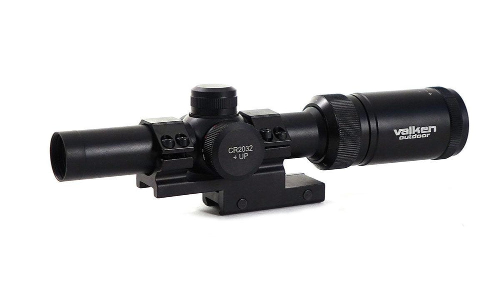 Valken Optics Tactical 1-4x20 Mil-Dot Scope