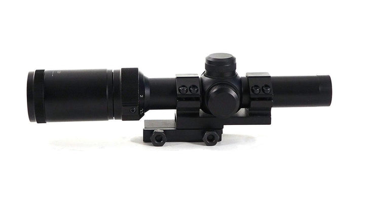 Valken Optics Tactical 1-4x20 Mil-Dot Scope