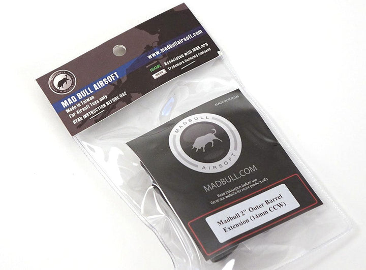 Madbull 2 inch Outer Barrel Extension 14mm CCW