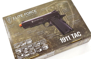 Elite Force 1911 Tactical Blowback Gas Gun (CO2) - Black
