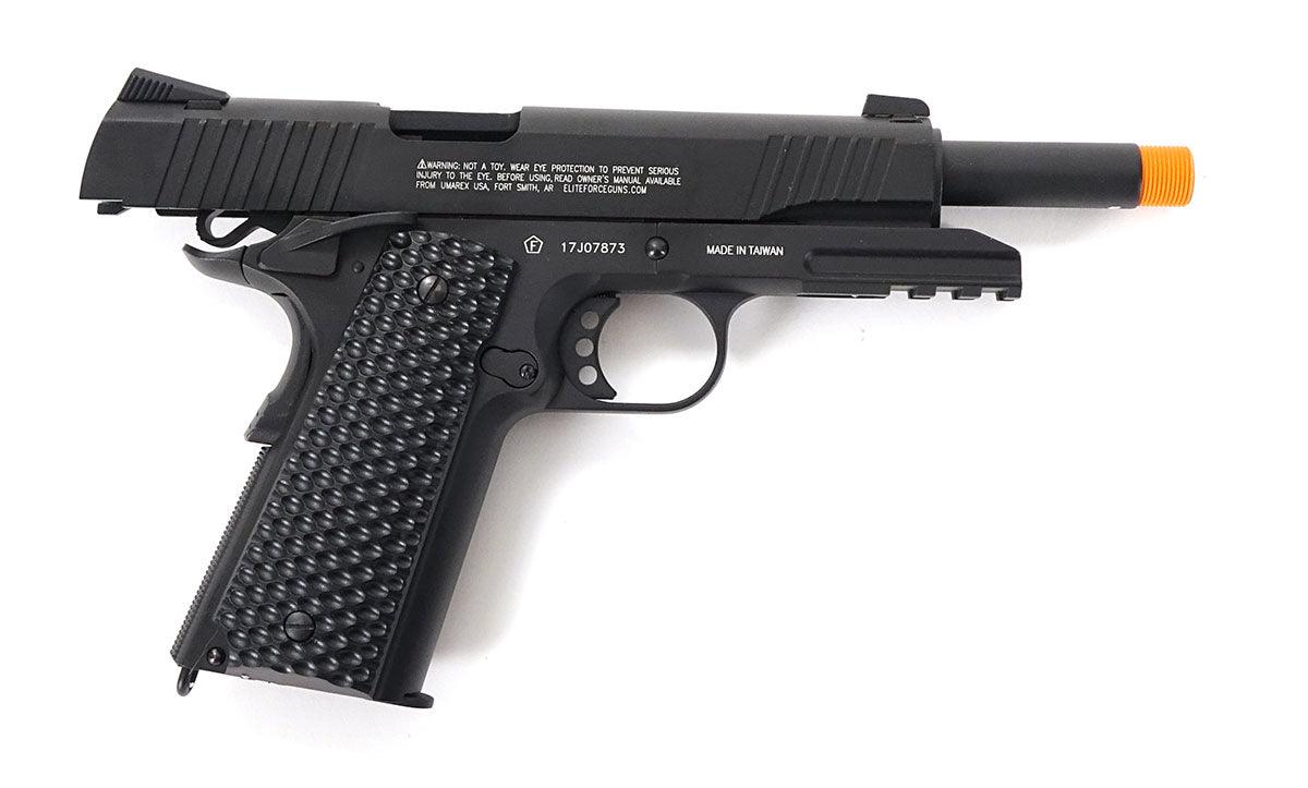 Elite Force Blowback CO2 Airsoft Pistol - 1911 Tactical Legacy - Black/Dark  Earth (2280188)