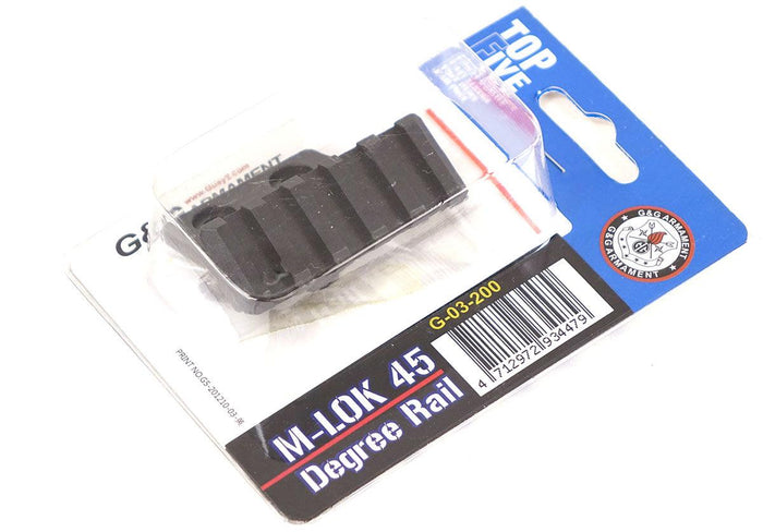 G&G M-LOK 45 Degree Rail Adapter - Black