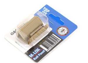 G&G M-LOK Rail Panel Covers (4 pieces) - Tan