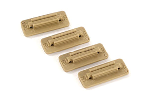 G&G M-LOK Rail Panel Covers (4 pieces) - Tan