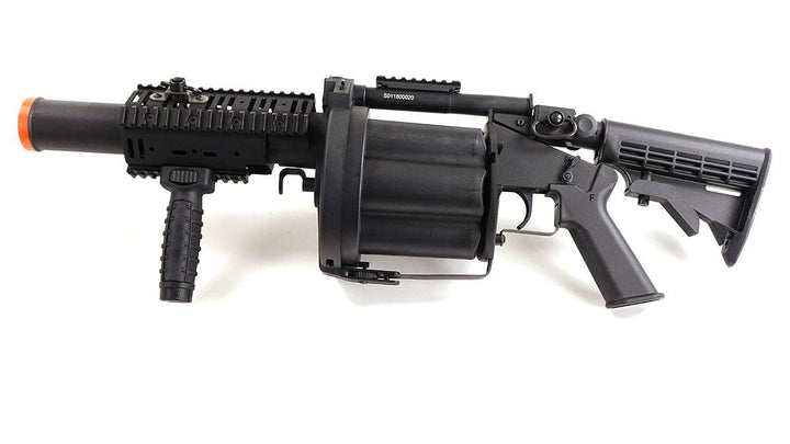 ICS 6-Shot 40mm Airsoft Gas Grenade Launcher - Long