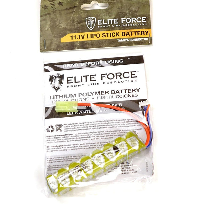 Elite Force 11.1v 900MAh LiPo Stick Battery