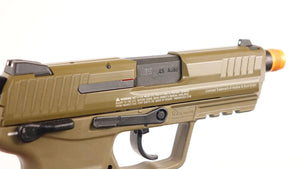 VFC HK45CT Compact Green Gas Full Blowback Pistol - Tan