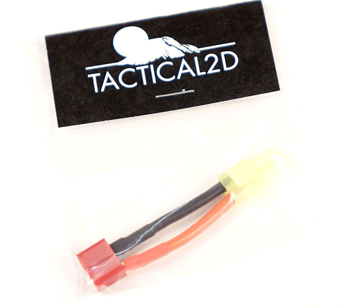 Tactical 2D Male Tamiya to Female Deans Adapter