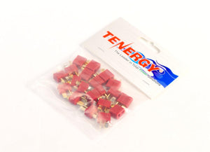 Tenergy Deans Battery Connectors Set M/F (10 Pack)