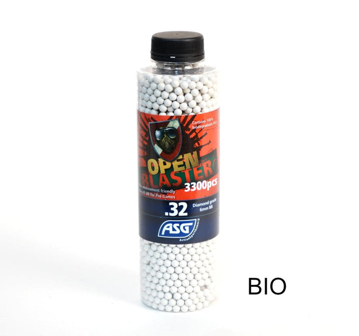 ASG Biodegradable BBs 3300 Count Bottle