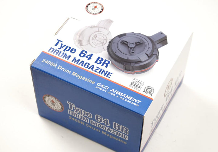 G&G Type 64 2400-Round Hicap Drum AEG Magazine