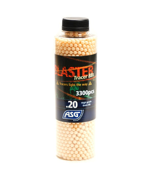 ASG RED Tracer BBs - 3300 Count Bottle