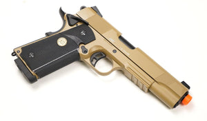 ASG STI TAC Master Co2 Full Blowback 1911 (Desert Tan)